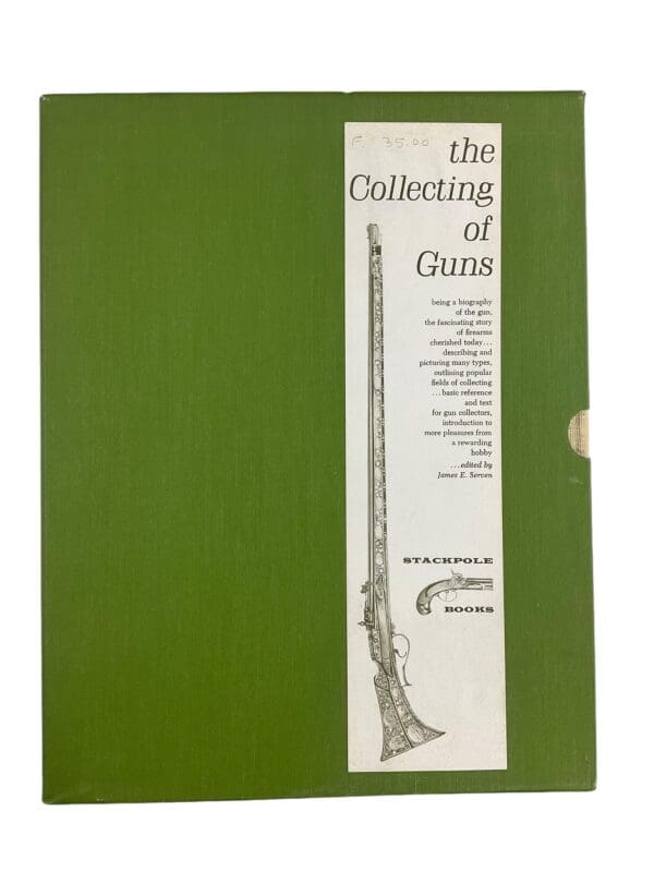 The Collecting Of Guns Stackpole Hard Cover in Slip Case Reference Book