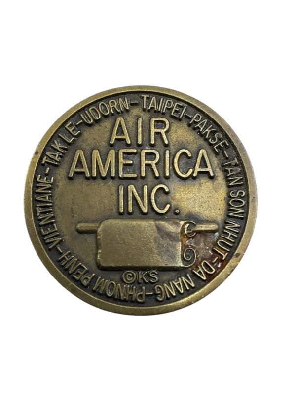 US Air America CIA Challenge Coin