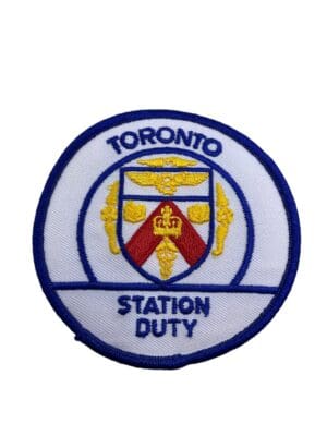 Canadian Ontario Toronto Police Station Duty Patch