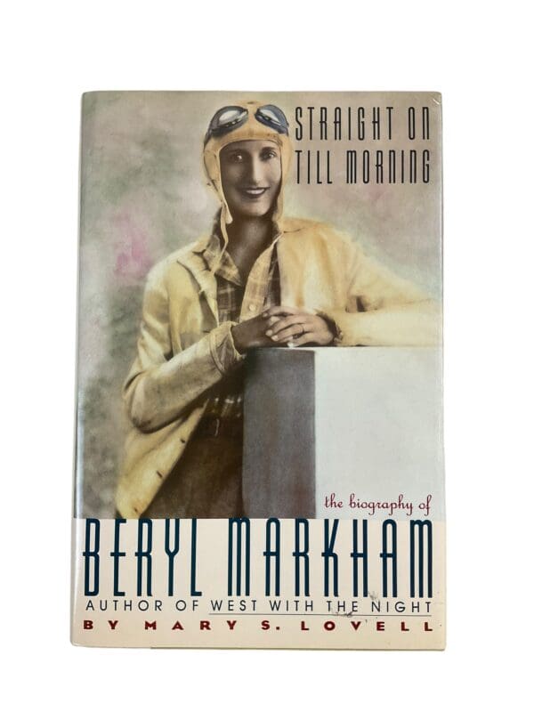 WW2 Beryl Markham British Straight On Till Morning Reference Book