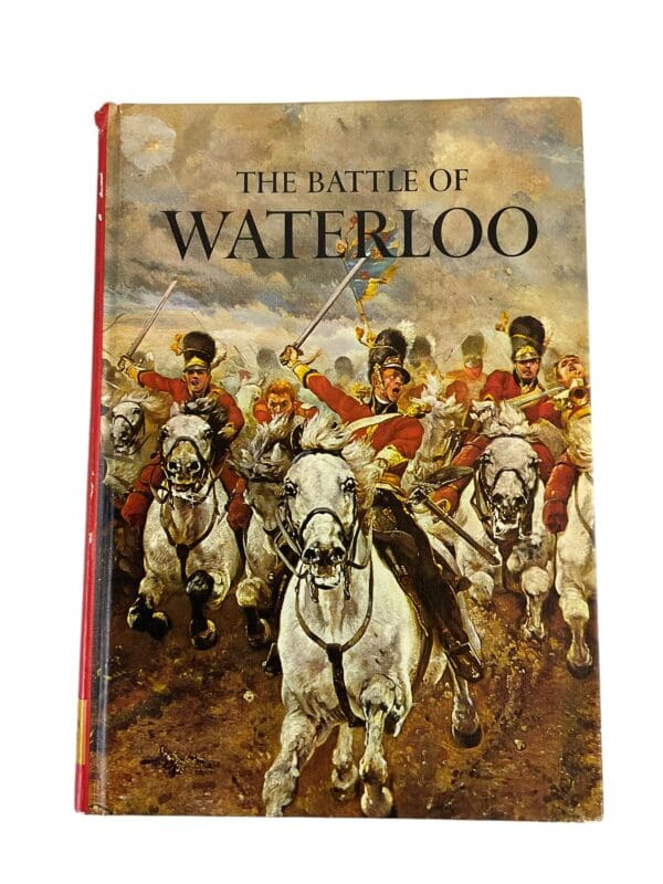 British French Battle Of Waterloo Book