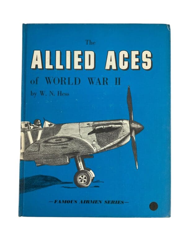 WW2 British US Canadian The Allied Aces of World War 2 Softcover Reference Book