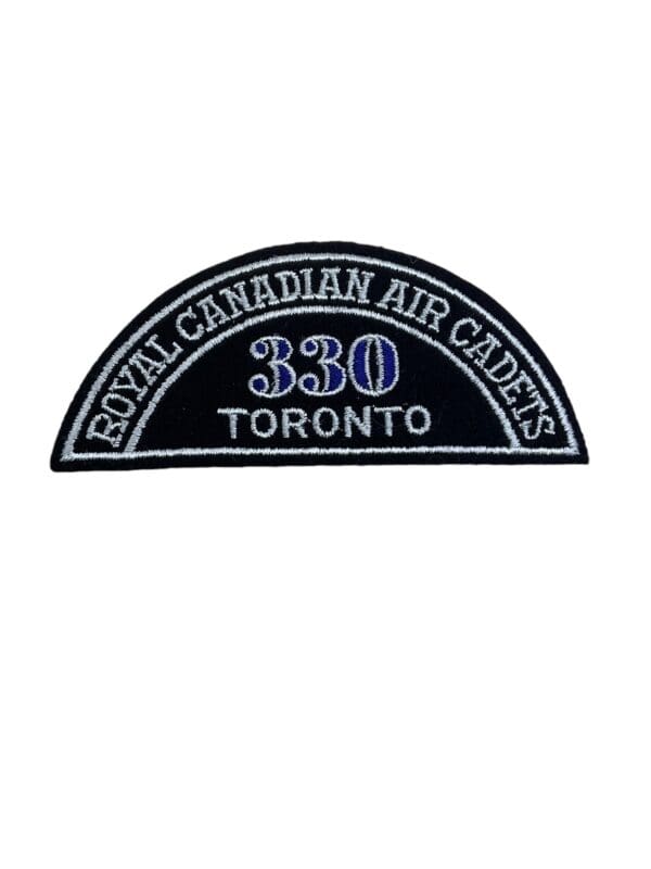 Canadian RCAC Air Cadets 330 Toronto Shoulder Title Insignia Patch