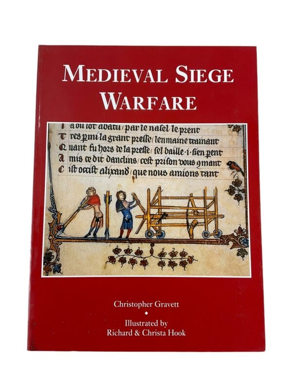 Medieval Siege Warfare Gravett Osprey History Softcover Reference Book