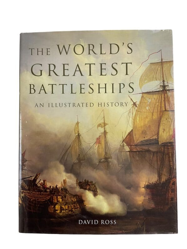 The Worlds Greatest Battleships An Illustrated History Hardcover Reference Book