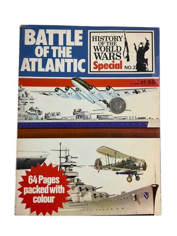 WW2 Battle of the Atlantic Softcover Reference Book