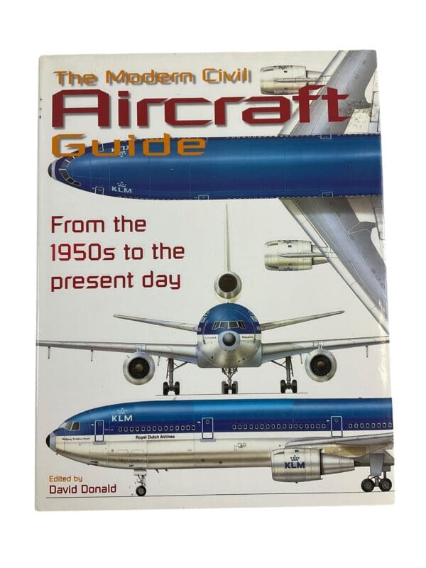 Modern Civil Aircraft Guide From 1950s to Present Day Reference Book