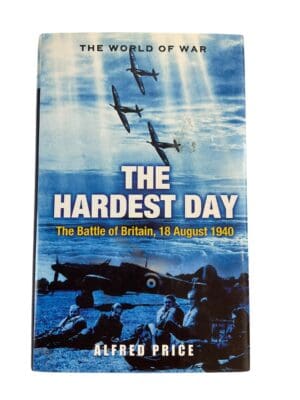 WW2 British RAF The Hardest Day Battle of Britain Used Hard Cover Reference Book