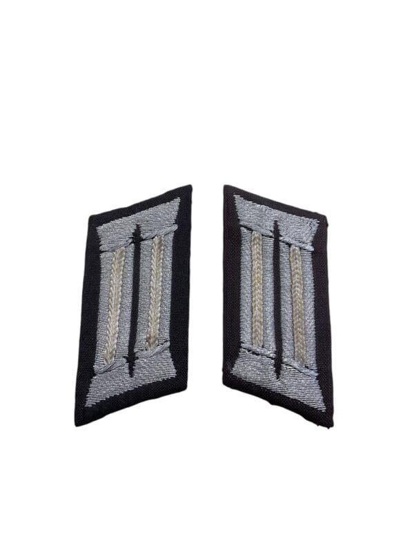 East German Infantry Collars Insignia Pair