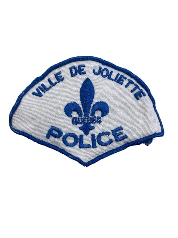 Canadian Quebec Ville De Joliette Police Patch