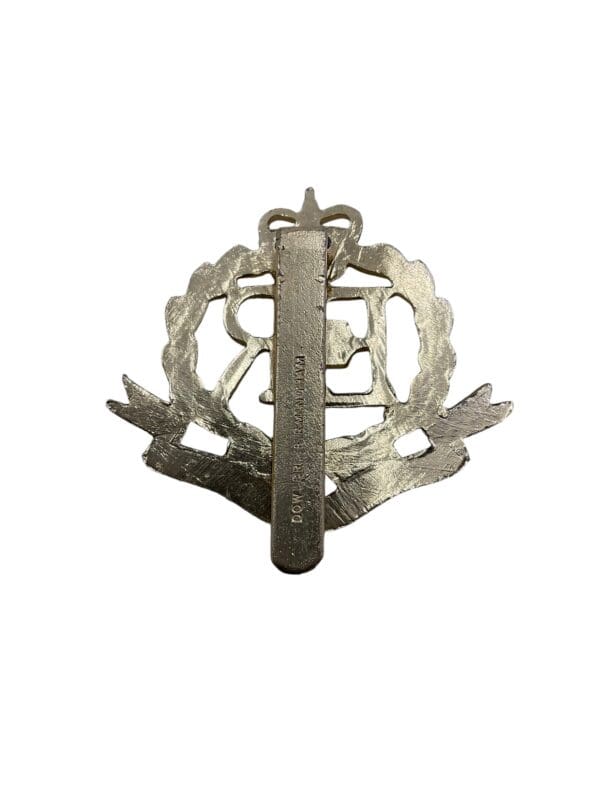 British Royal Military Police Staybright Cap Badge