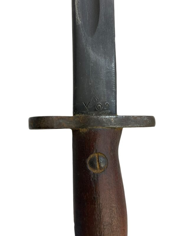 WW2 Australian P1907 Bayonet Broad Arrowed Dated 1943 - Image 6