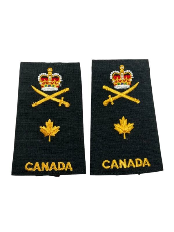 Canadian Forces Brigadier General Slip On Rank Shoulder Boards