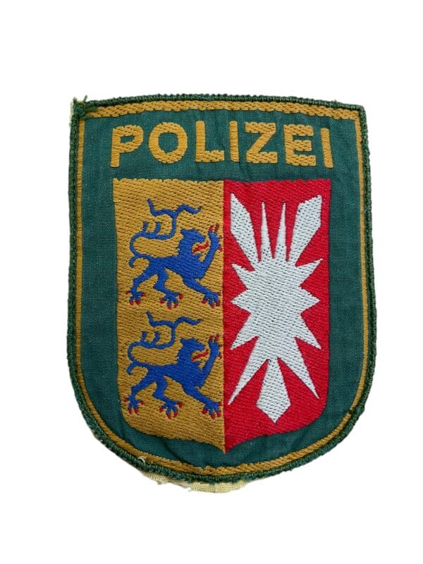 German Polizei Schleswig-Holstein Police Patch 2