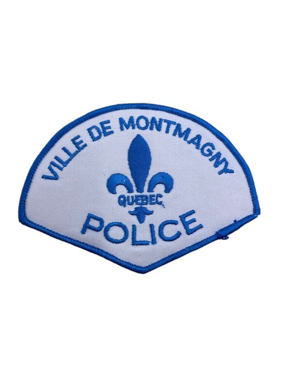 Canadian Quebec Ville De Montmagny Police Patch