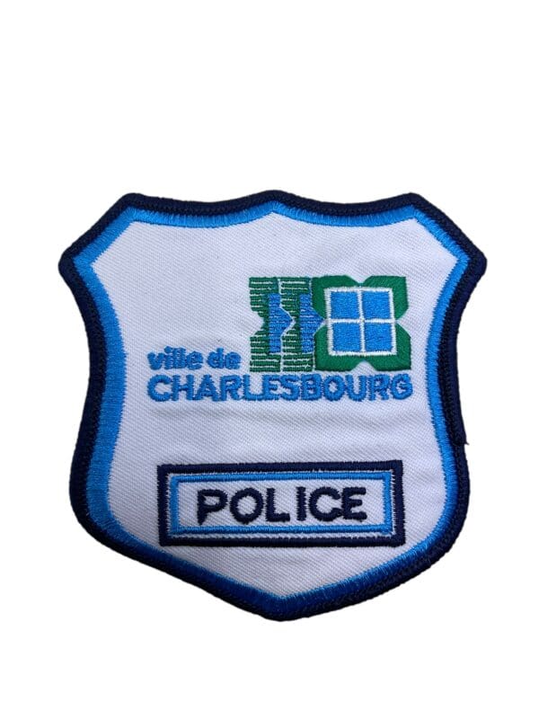 Canadian Quebec Ville-De-Charlesbourg Police Patch