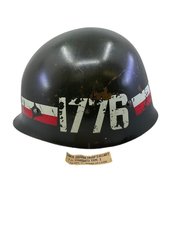 US Army MP Military Police Michigan National Guard Helmet Liner