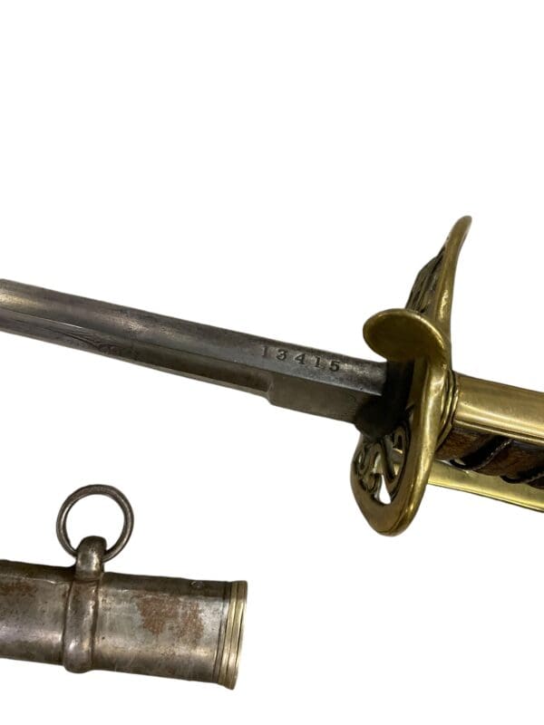 British Victorian Named Royal Artillery Generals Sword Wilkinson with Scabbard - Image 4