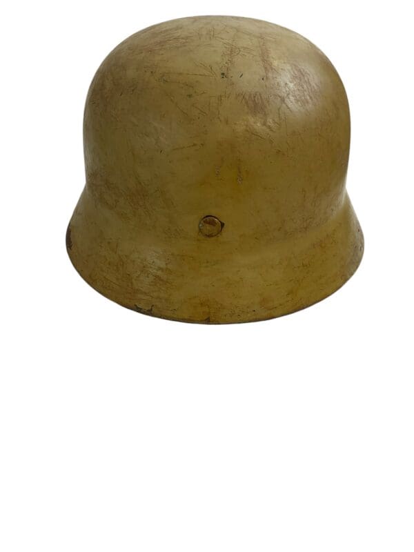 WW2 German Army Heer DAK M35 Steel Helmet Q68 RESTORED FAKE - Image 4