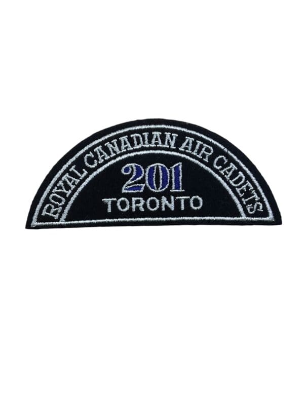 Canadian RCAC Air Cadets 201 Toronto Shoulder Title Insignia Patch