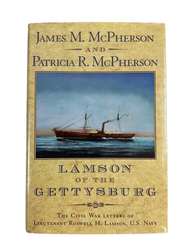 US Civil War Lamson of the Gettysburg Letters of RH Lamson Navy Reference Book