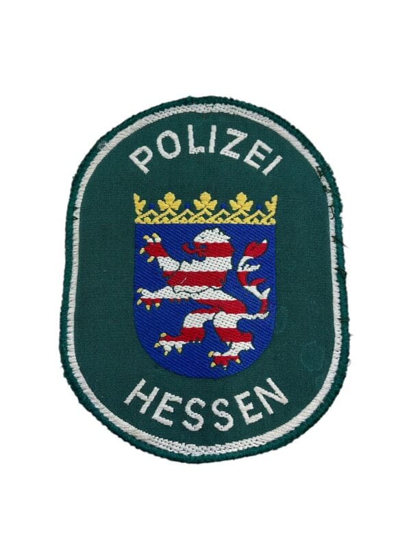 German Polizei Hessen Police Patch 2