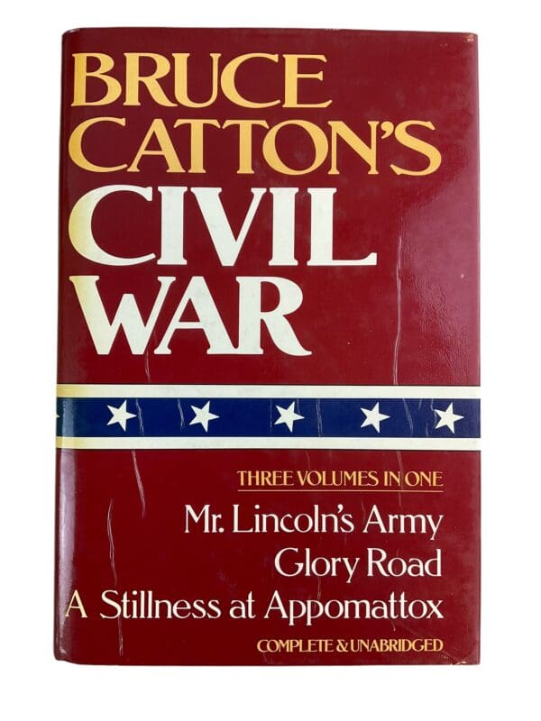 US Civil War Bruce Cattons Civil War Three Volumes in One Reference Book