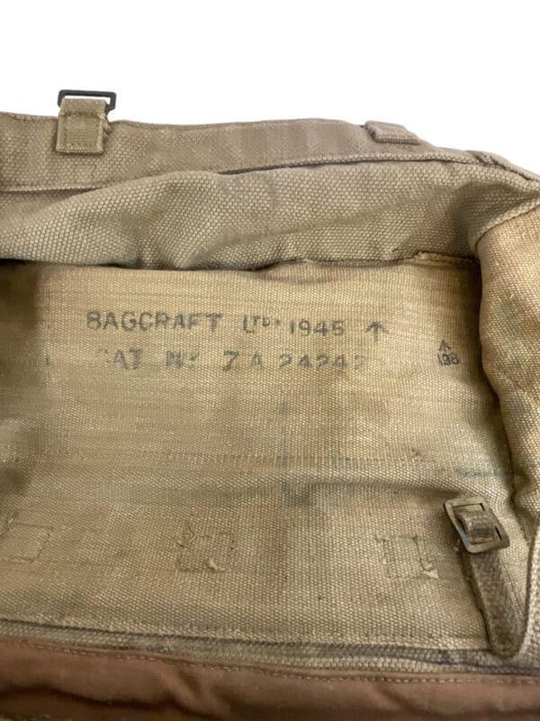 WW2 British Army P37 46 Set Radio Backpack 1945 Dated - Image 4