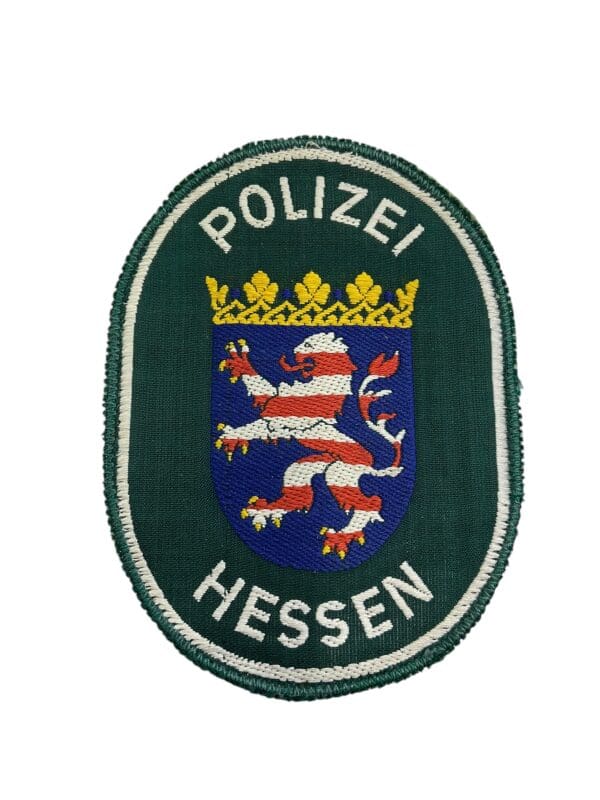 German Polizei Hessen Police Patch 1