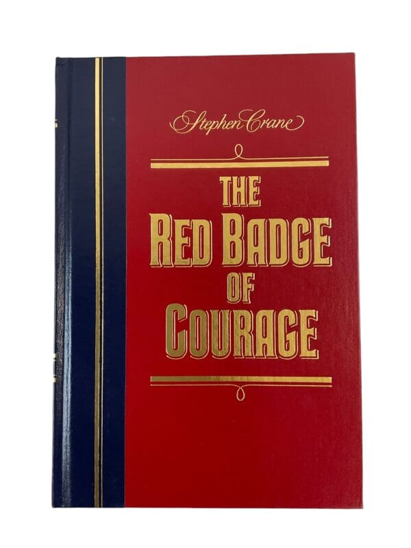 US Civil War The Red Badge of Courage Stephen Crane Hardcover Reference Book