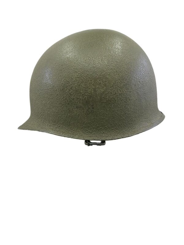 WW2 Korean War US Steel Helmet Front Seam Swivel Bale Westinghouse Liner - Image 3