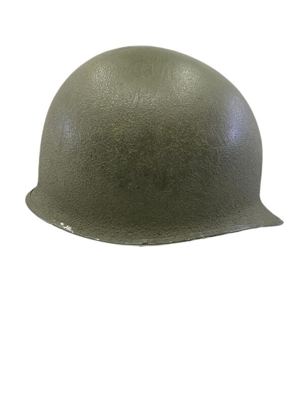 WW2 Korean War US Steel Helmet Front Seam Swivel Bale Westinghouse Liner - Image 8