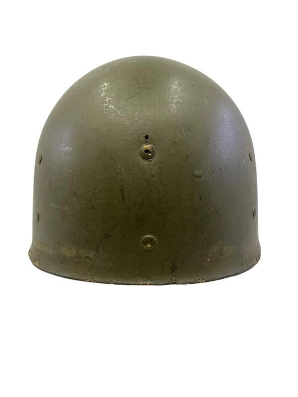 WW2 Korean War US Steel Helmet Front Seam Swivel Bale Westinghouse Liner - Image 11