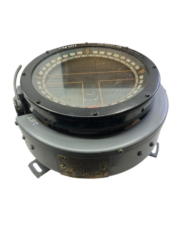 WW2 Canadian RCAF P11 Aircraft Compass in Transit Case - Image 6