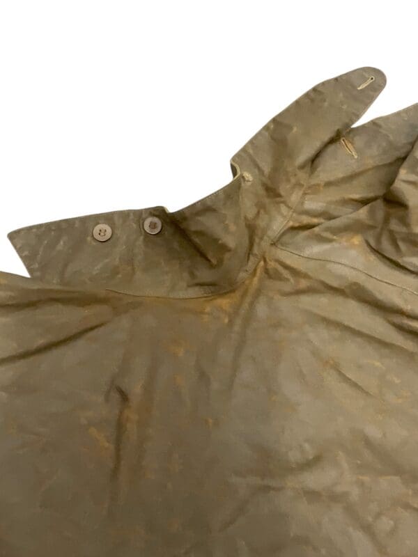 WW1 British BEF Rain Cape 1918 Dated Broad Arrowed