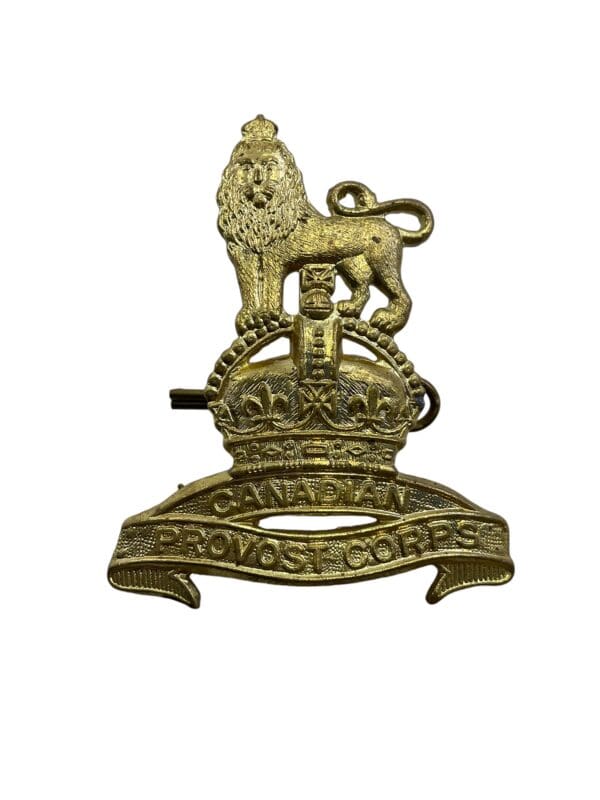 WW2 Canadian Provost Corps Military Police Cap Badge