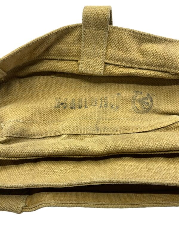 WW2 Canadian P37 Signals Satchel Bag C Broad Arrowed - Image 3