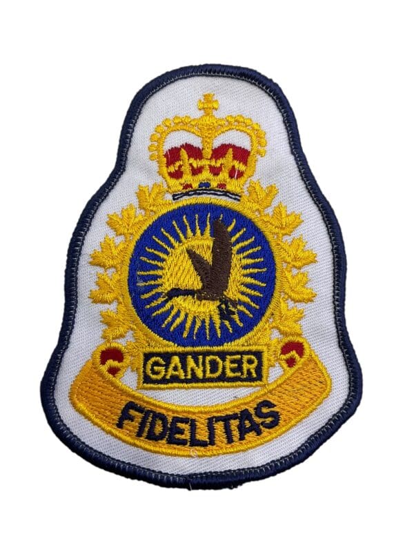 Canadian Forces CFB Gander Base Crest Patch Vintage