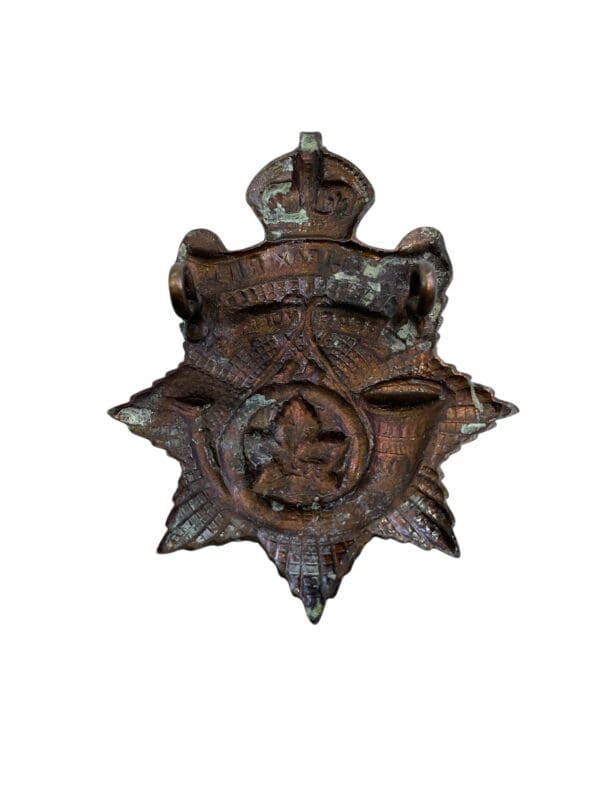 WW2 Canadian Halifax Rifles Regiment Cap Badge