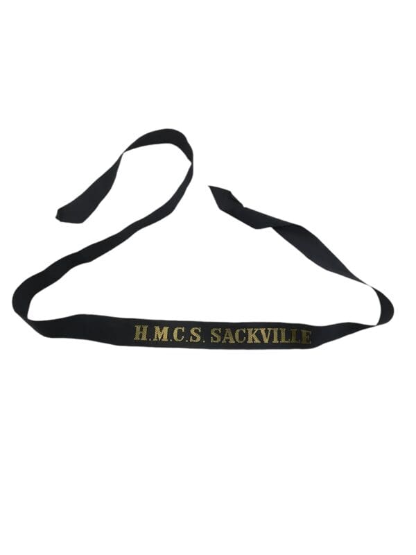 Royal Canadian Navy HMCS Sackville Cap Tally Full Length