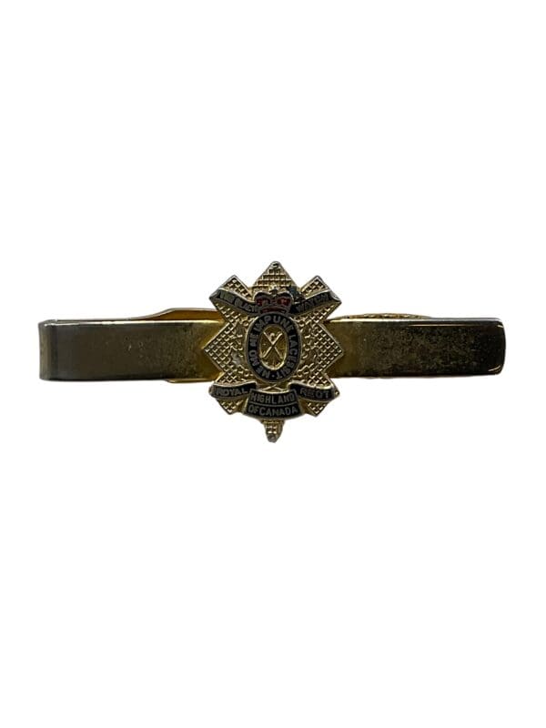 Canadian Royal Highland Regiment of Canada Black Watch Tie Pin