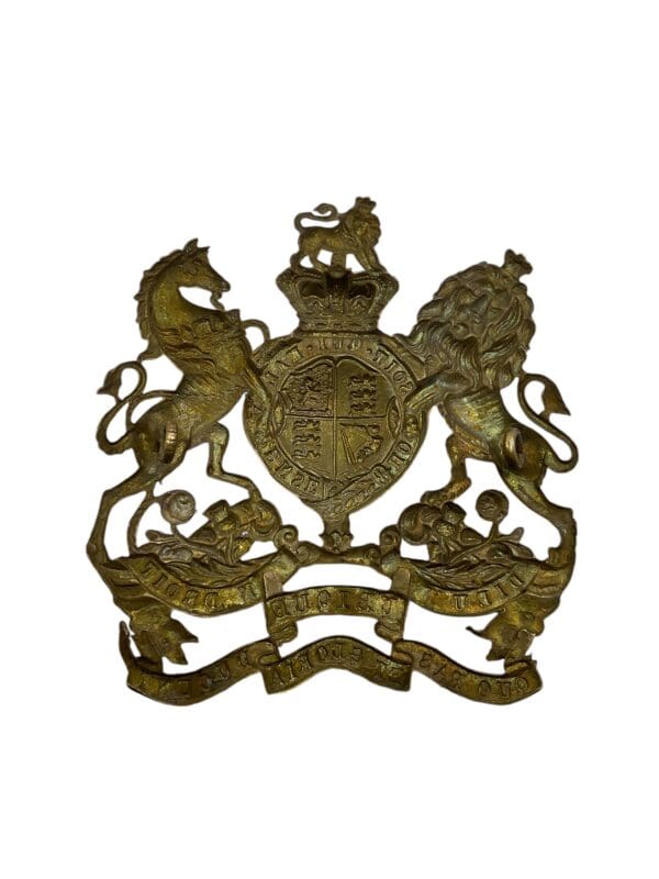 British Victorian Artillery Helmet Plate - Image 2