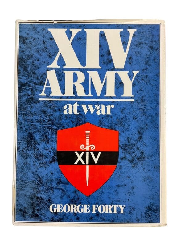 WW2 British XIV Army at War Hardcover Reference Book