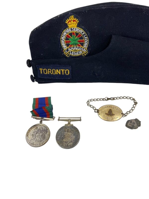 WW2 Canadian RCA Artillery Medal Grouping Named - Image 2