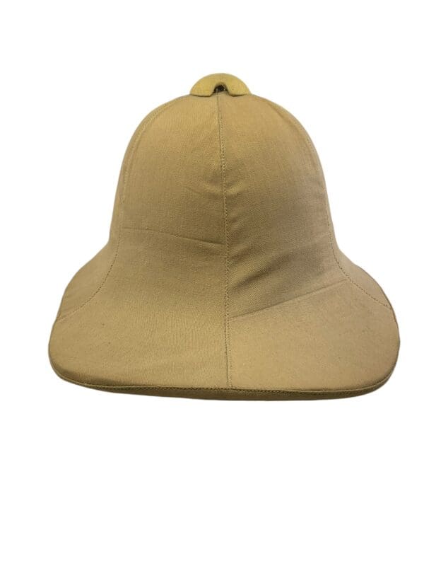 WW1 Canadian CEF Khaki Pith Helmet 1914 Dated with Cover C Broad Arrowed - Image 3