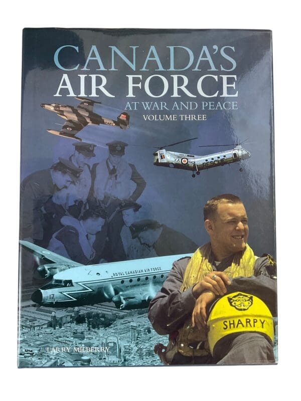 Canadian RCAF Canada's Air Force At War and Peace Vol 3 Used Hardcover Reference Book