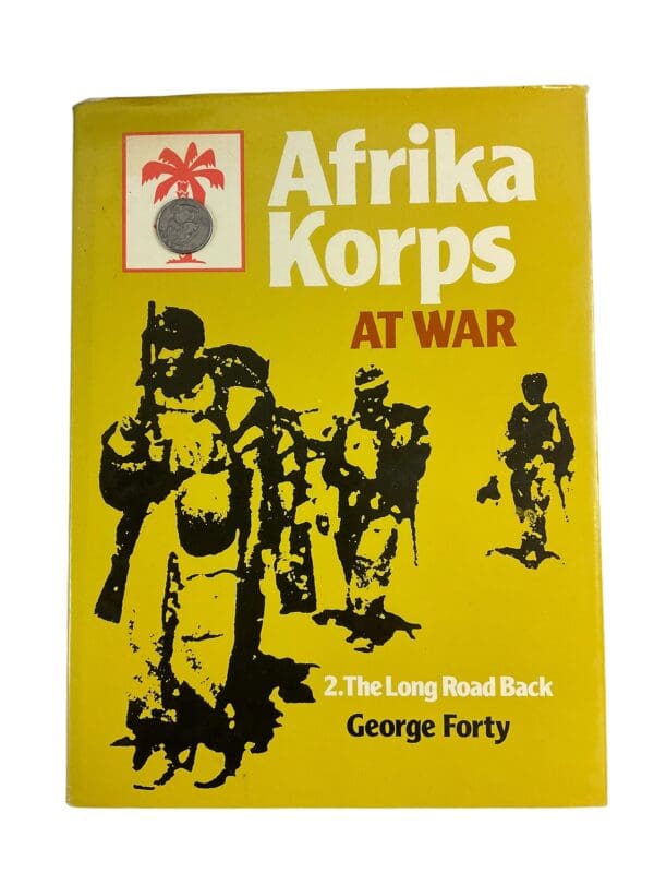 WW2 German Afrika Korps at War 2. The Long Road Back Used Hardcover Reference Book