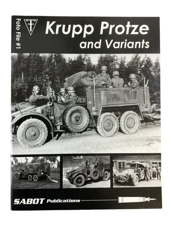 WW2 German Army Vehicle Krupp Protze and Variants Reference Book