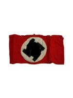WW2 German NSDAP Supporter Cotton Armband Multi Piece BEVO 2