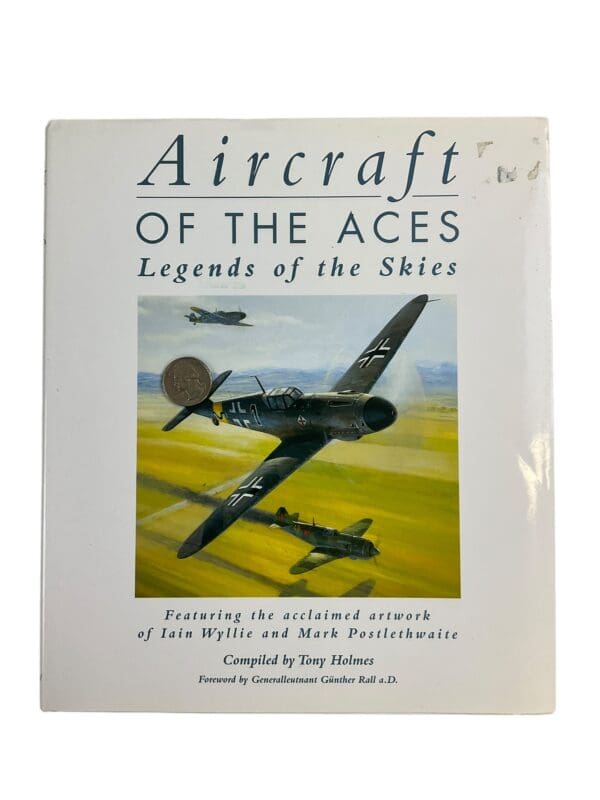 WW1 WW2 US British German Aircraft of the Aces Legends of the Skies Used Hardcover Reference Book